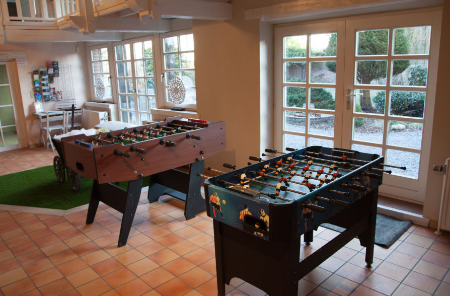 The Games and Relaxation Room with Bar