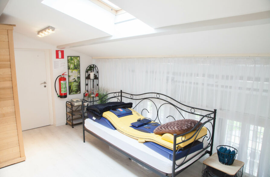 De infra-rode sauna en het wellnesscentrum