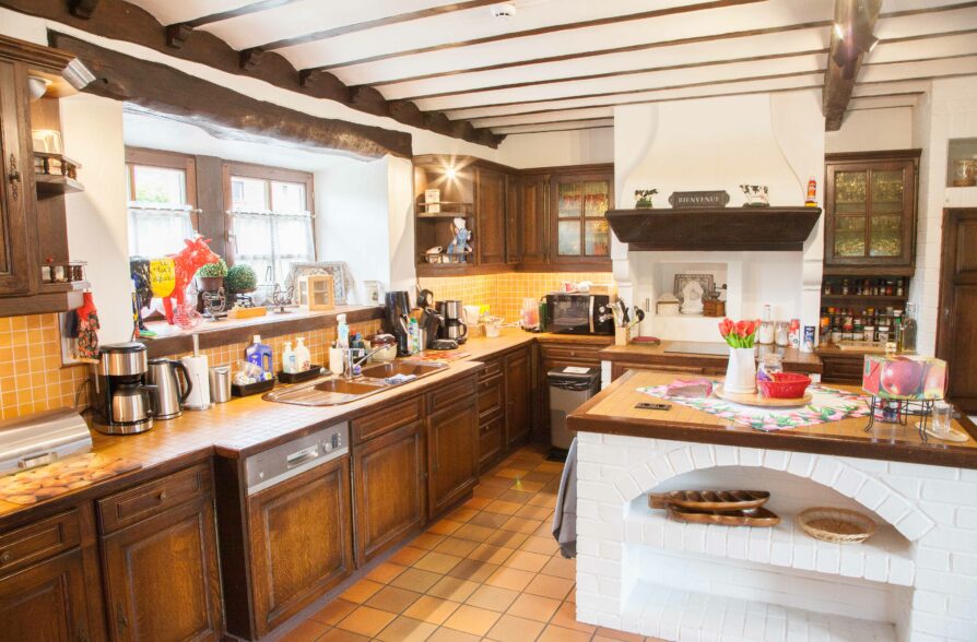 The Large kitchen